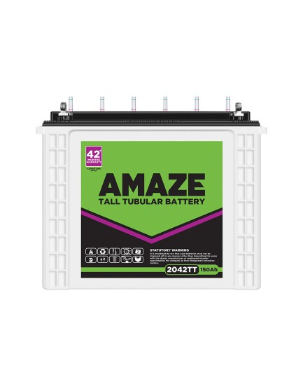 AMAZE 2042TT/150AH TUBULAR BATTERY